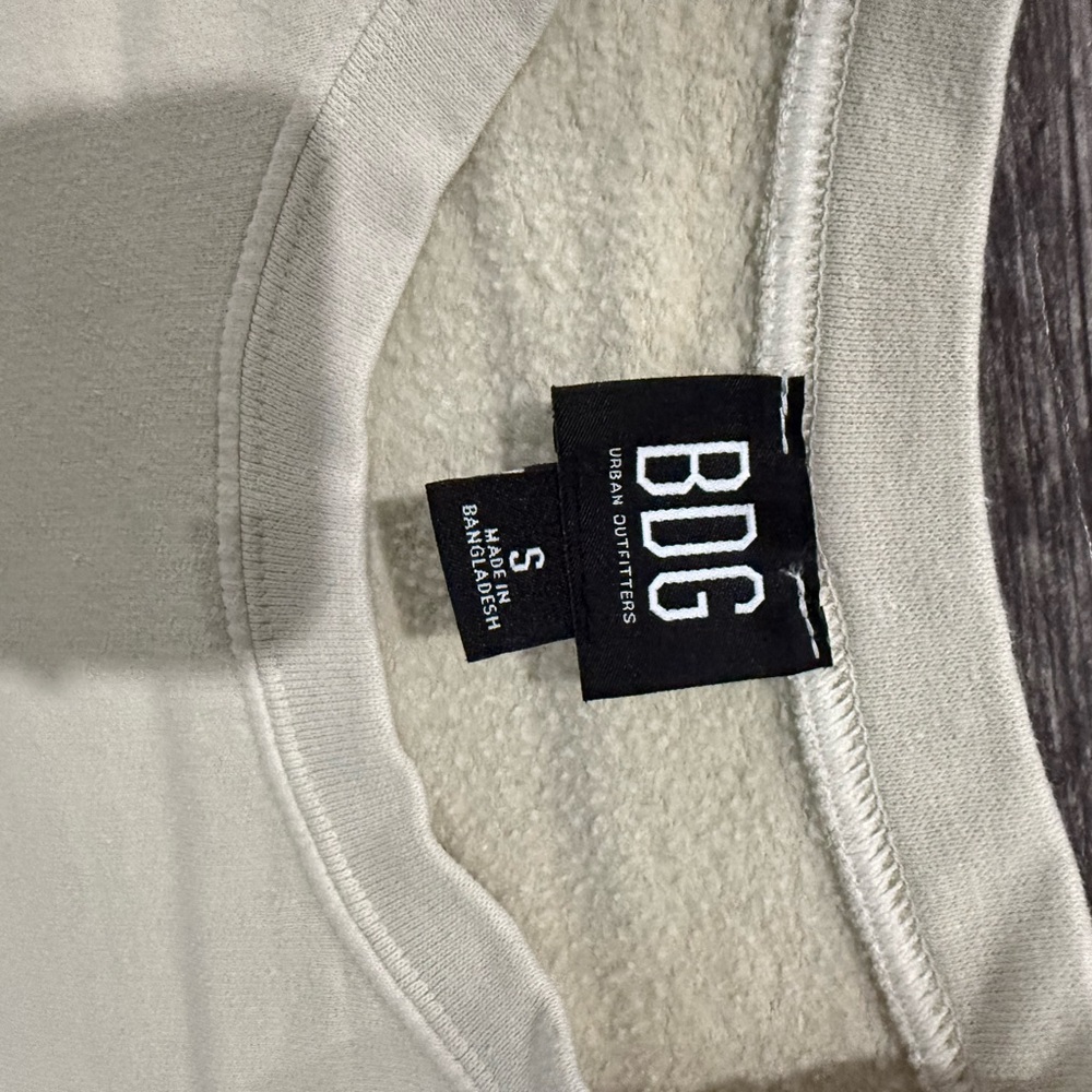 BDG Cream “Sunday Club” Sweatshirt - Size Small - Picture 7 of 7